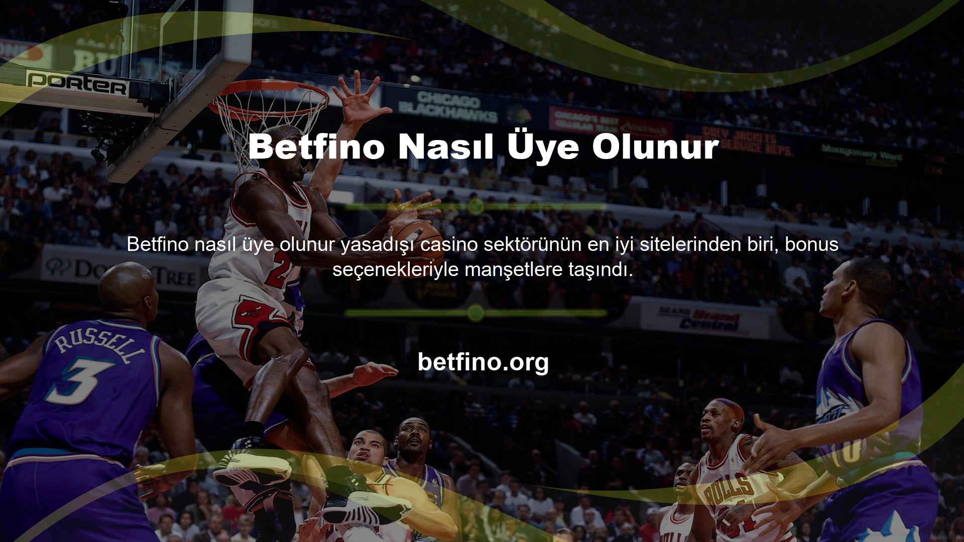 Betfino web sitesi, yüksek oranlar ve yasa dışı bahis fırsatları sunan bahis sitelerinden biridir
