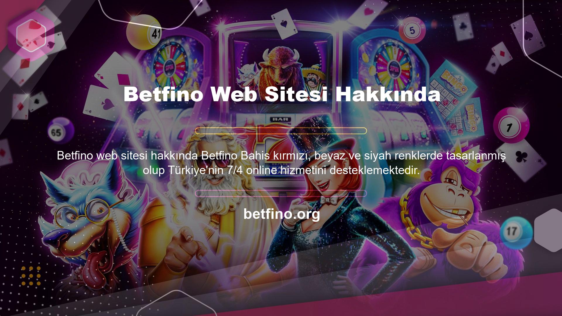 Betfino web sitesine güvenebilir misiniz? Çevrimiçi hizmetlerimiz arasında spor ve canlı bahis, finans, sanal bahis, poker, canlı casino bölümü, 3D slotlar, canlı oyunlar ve bingo bölümü bulunmaktadır